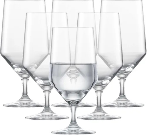 Vista 14 de ZWIESEL GLAS Juego de copas de vino tinto Burdeos pura (juego de 2), copas de Burdeos para vino tinto, copas de cristal Tritan aptas