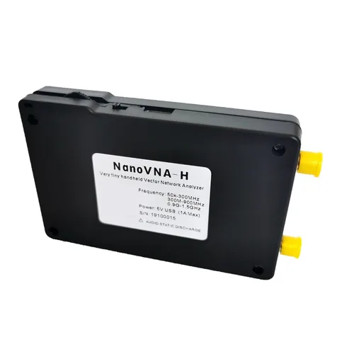 Vista 4 de NanoVNA-H HF VHF UHF UV Vector Network Analyzer Antenna Analyzer 2.8" LCD Display with SD Card Slot Spectrum Analyzer