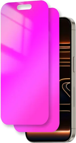 Vista 16 de Juvraixo protector de pantalla de privacidad para iPhone 16 Plus de 6.7 pulgadas, vidrio templado, 28°, antiespía, protección privada contra la luz