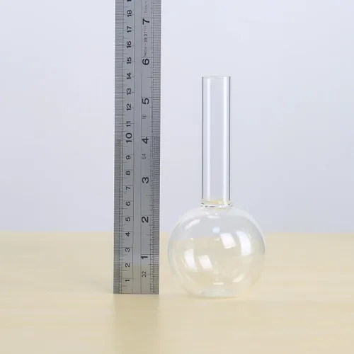 Vista 6 de CYS EXCEL Juego de 6 jarrones de cristal pequeños, pequeños jarrones de flores transparentes para centros de mesa de boda, decoración de mesa