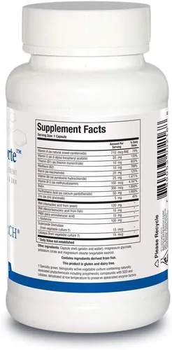 Vista 2 de BIÓTICA INVESTIGACIÓN Nuclezima-Forte ARN ADN B-Complejo Multivitamínico