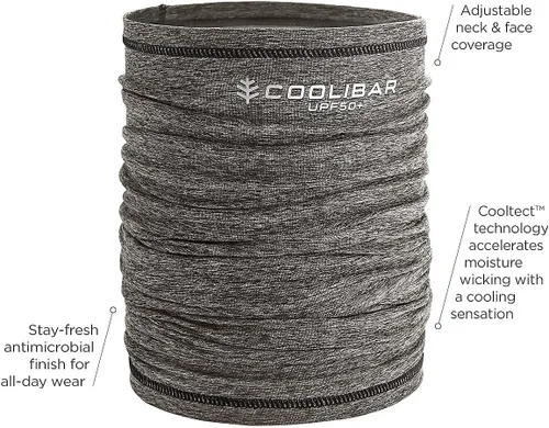 Vista 6 de Polaina de cuello unisex Performance - Protección solar UPF 50+ - Virasana