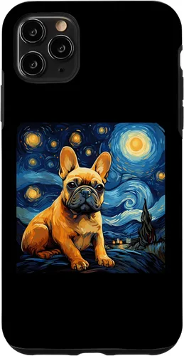 Vista 13 de Van Gogh Dog French Bulldog Case for iPhone 17