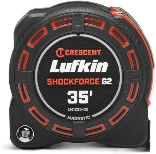 Vista 6 de Lufkin Shockforce G2 LM1225B-02 - Cinta métrica magnética Nite Eye de 25 pies