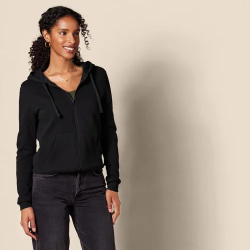 Vista 2 de Tienda Essentials Sudadera con capucha y cremallera completa para mujer (disponible en tallas extragrandes)