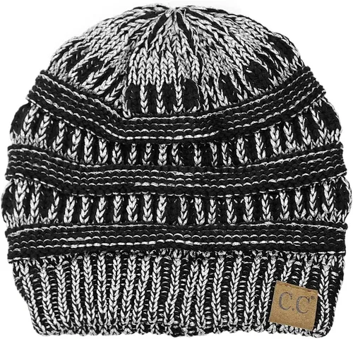 Vista 551 de C.C Trendy Warm Chunky Soft Stretch Cable Knit Beanie