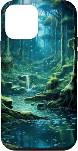 Vista 16 de iPhone 16 fantasy and enchanted Magic forest Case