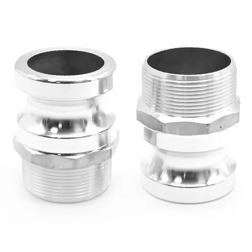Vista 6 de Kit de 2 tapones antipolvo de acoplamiento Camlock de polipropileno de 2 pulgadas, ajuste F-200, ajuste de bloqueo de leva, ajuste de ranura de leva