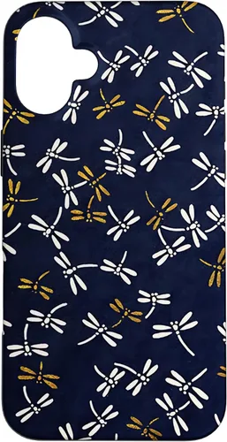 Vista 23 de Dragonflies Pattern Japanese Tombo Akitsu Case for iPhone 17