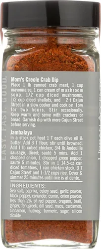 Vista 2 de Urban Accents, Spice Blend Cajun Street, 2.5 onzas
