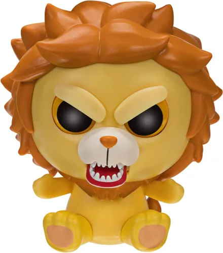 Vista 2 de Feisty Pets Figura de León Marky Mischief de 4 pulgadas
