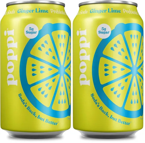 Vista 17 de Poppi Refresco Prebiótico, Doc Pop, 12 Fl Oz (Paquete de 1)