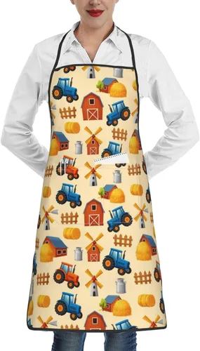 Vista 22 de Delantal de regalo de Navidad para mamá, divertido delantal de cocina con diseños festivos