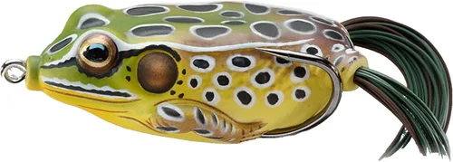 Vista 11 de Rana de Livetarget con cuerpo hueco Marrón/Negro