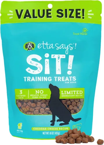 Vista 13 de etta says! Golosinas de entrenamiento para sentarse, tocino, queso