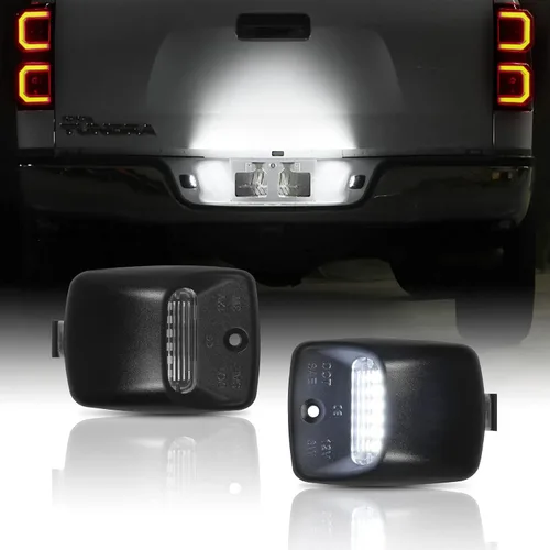 Vista 8 de Gempro Lámpara LED de repuesto para placa de matrícula compatible con Tocama Pickup Truck 1995-2004, luz trasera de 6500 K, color blanco