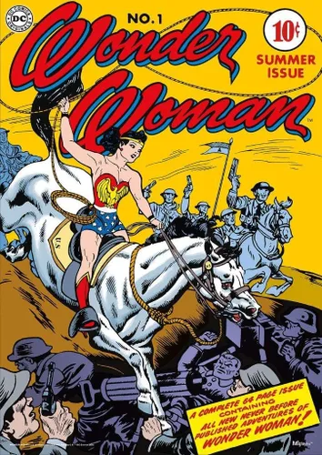 Vista 16 de MIGHTYPRINT DC Comics - Wonder Woman - Lasso of Victory - 17" x 24" Wall Art - Officially Licensed Collectible - Ideal for Gifting and Collecting