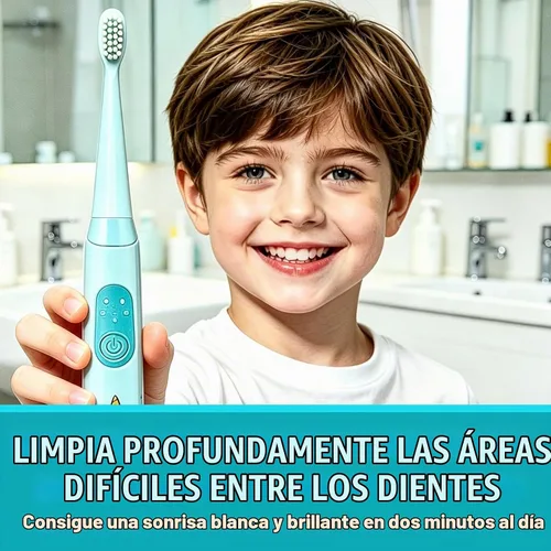 Vista 7 de Cabezales de repuesto para cepillo de dientes eléctrico Vekkia Kids