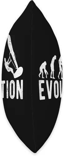 Vista 2 de Windsurf Wind Surf Evolution Funny Vintage Throw Pillow