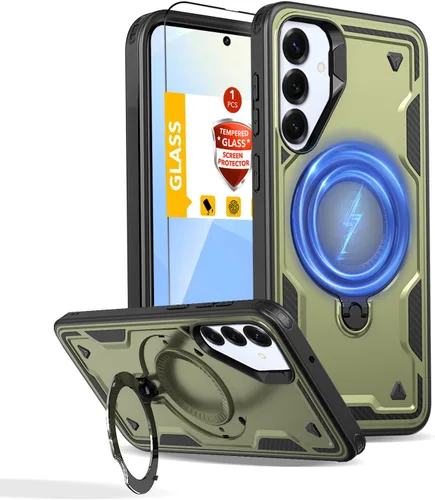 Vista 46 de Funda magnética para Google Pixel 9A compatible con cargador inalámbrico MagSafe, para Pixel 9A, funda de teléfono integrada de 360 °, con 2