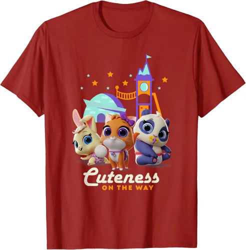 Vista 62 de Disney Camiseta Junior T.O.T.S. Cuteness On the Way Negro