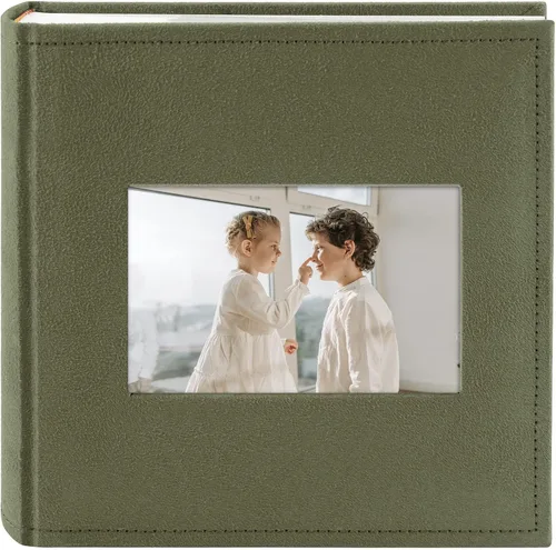 Vista 13 de Golden State Art, álbum de fotos de cuero sintético con capacidad para 200 fotos de 4 x 6 pulgadas con espacio para escribir notas, ideal para bodas