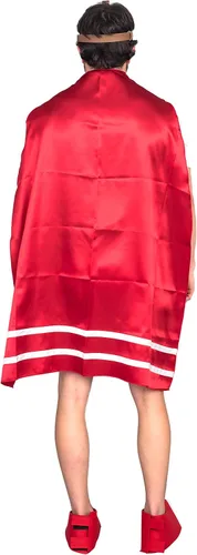 Vista 2 de Disfraz completo unisex completo de superhéroe de Quailman para adultos, disfraz de Halloween