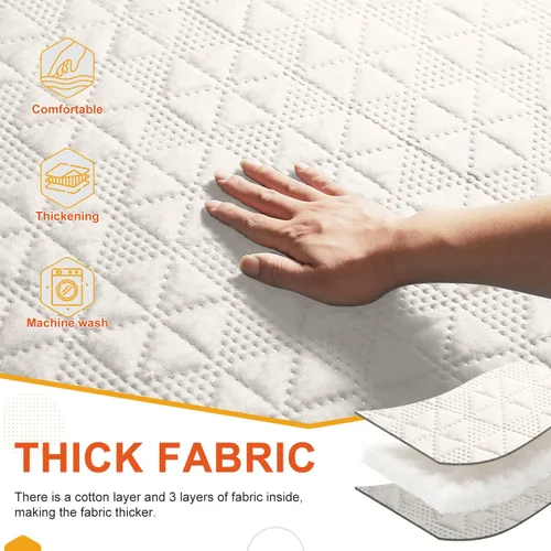 Vista 4 de ALIECOM Fundas para sofá seccional de esquina en forma de L Fundas para sofá reversibles lavables para sofá seccional Funda para sofá deslizable