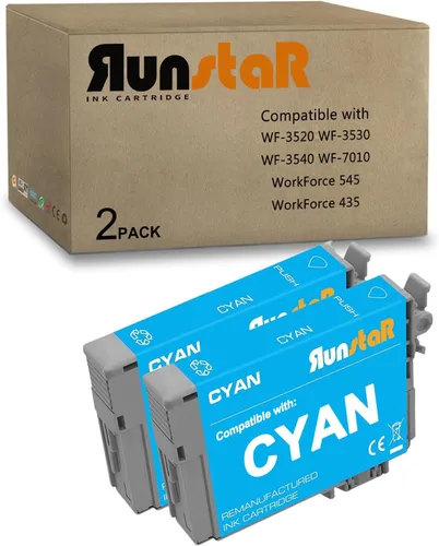 Vista 8 de Run Star 126 Cartucho de tinta remanufacturado de repuesto para Epson 126 T126 T126120 para Workforce 545 845 645 635 520 435 WF-3540 WF-3520