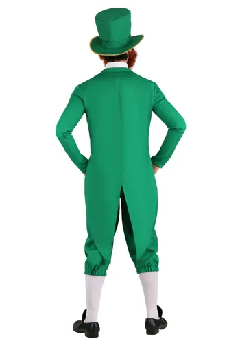 Vista 2 de Disfraz de Leprechaun para Hombre Talla Plus Multicolor