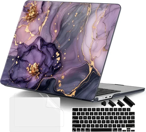 Vista 36 de [Usado] DONGKE Funda para MacBook Air M4 de 13.6 pulgadas 2025 2024 2023 2022 Modelo A3240 A3113 A2681 M3 M2 Chip, carcasa rígida de plástico