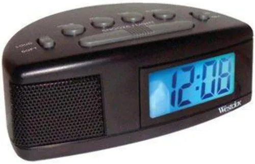 Vista 2 de Westclox Tech 47547 Reloj despertador súper fuerte, 90dB