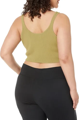 Vista 5 de The Drop Hudson - Corsé de suéter con cuello cuadrado para mujer