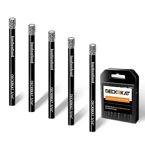 Vista 8 de 3 paquetes de brocas de diamante seco de 5/8" 14mm con soldadura al vacío, sierras de agujero de diamante para azulejos de granito, cerámica