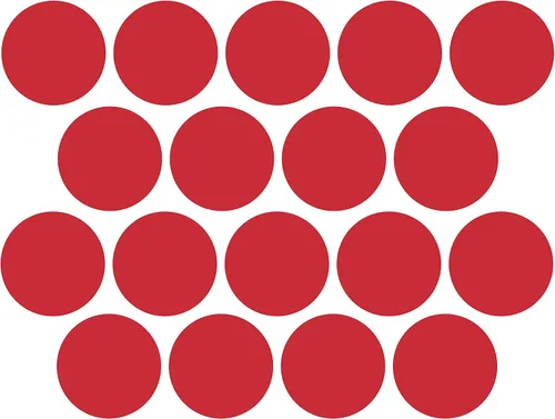 Vista 85 de LiteMark Calcomanías extra pequeñas, puntos de vinilo extraíbles, calcomanías circulares con acabado mate, calcomanías redondas para pared de aula