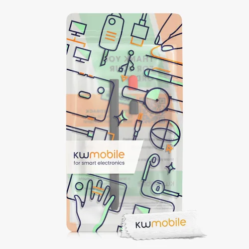 Vista 7 de kwmobile Funda de silicona compatible con Samsung S Pen - Funda protectora suave y flexible para tablet Pen - Negro