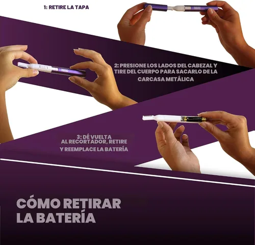 Vista 7 de Afeitadora Wahl Clean, paquete de de 1, Rosado