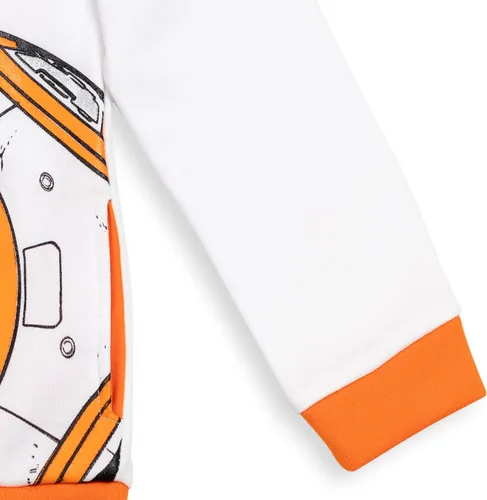 Vista 6 de STAR WARS R2-D2 C-3PO - Sudadera con capucha de forro polar para niños, color azul claro, Azulclaro