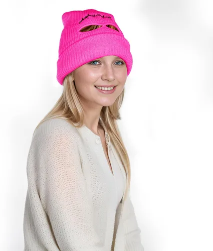 Vista 4 de choyaxo 3 Hole Ski Mask Full Face Cover Knitted Balaclava for Men Women Winter Outdoor Sports
