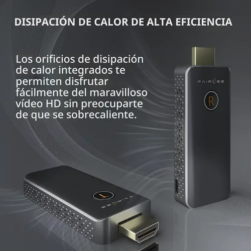 Vista 8 de Transmisor y receptor HDMI inalámbrico, salida de decodificación 4K 1080P, kit extensor inalámbrico HDMI portátil Plug&Play, soporte 5.8G/2.4G