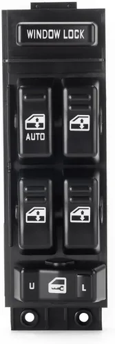 Vista 8 de Interruptor maestro de ventana eléctrica del lado del conductor para 1999-2000-2001-2002 Chevy Silverado y GMC Sierra 1500 2500 3500, control