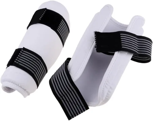 Vista 4 de LoveinDIY Kickboxing Elbow Guards Karate Training Boxing Arm for Youth Adult