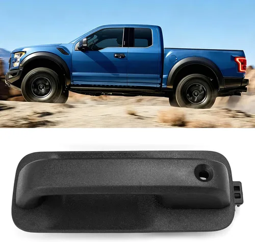 Vista 11 de Moonlinks - Manija de puerta trasera izquierda compatible con Ford F150 2015-2020 F150 Left Rear Door Handle Replacement Chrome Palanca cromada.