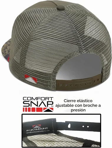 Vista 2 de Paramount Outdoors Upland Bird Hunting Hats for Men Pheasant and Quail Trucker Hats Color: Oliva