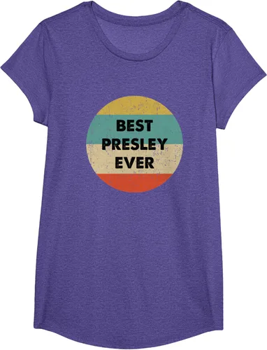 Vista 20 de Camiseta Presley Name, Negro, S