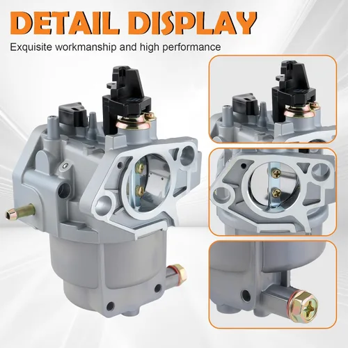 Vista 4 de Carburador para Generac GP5000 GP5500 GP6500 GP6500E GP7500E 8125W para Jingke Huayi Kinzo Ruixing 5KW 5.5KW 6.5KW 389cc 13HP 14HP 15HP 16HP 188F