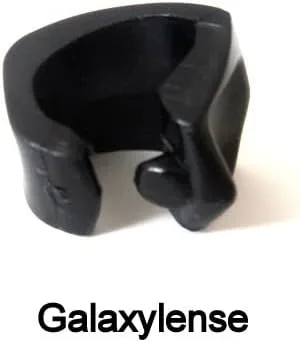 Vista 4 de Galaxy Clip - Kits de goma de repuesto compatibles con Oakley Si Ballistic M Frame 2.03.0 de color negro, Negro