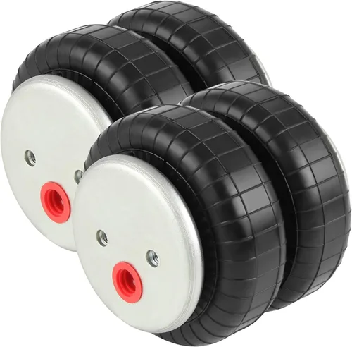 Vista 2 de 2 piezas de conjunto de puntal de suspensión de aire universal de doble fuelle estándar 2500 lb 1/2" npt de un solo puerto Estándar 2500 lb, 1/2