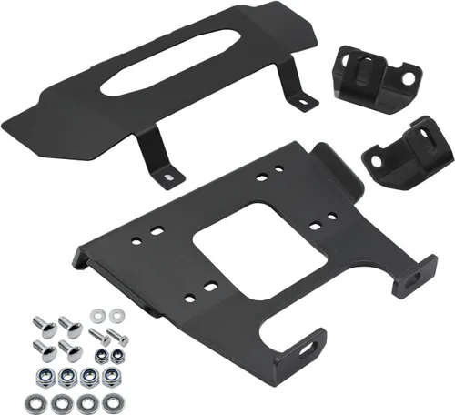 Vista 2 de LOSTAR 1 juego de soporte de cabrestante resistente para Polaris RZR XP 1000/XP 4 1000 2019+