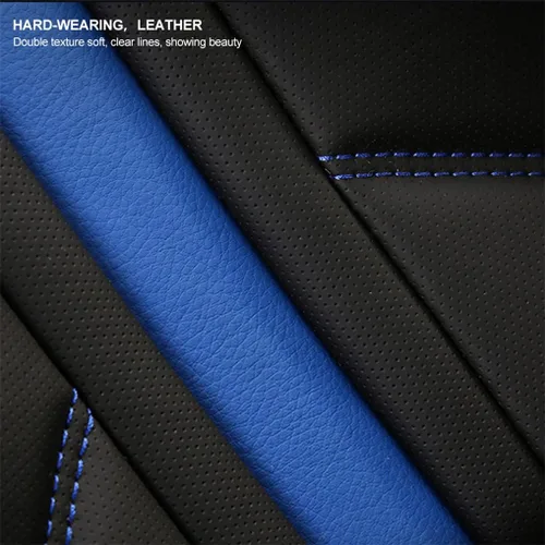 Vista 8 de Funda de asiento de automóvil compatible con Honda n-Box jf2, cobertura completa, transpirable e impermeable, cojín de asiento de automóvil, juego